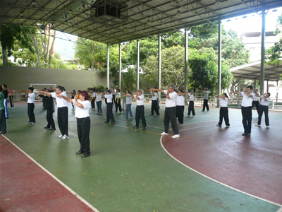 participantes taller chi kung de taichi